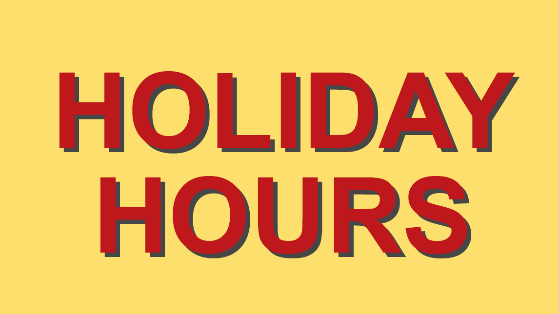 Holiday Hours Mid States MSDC